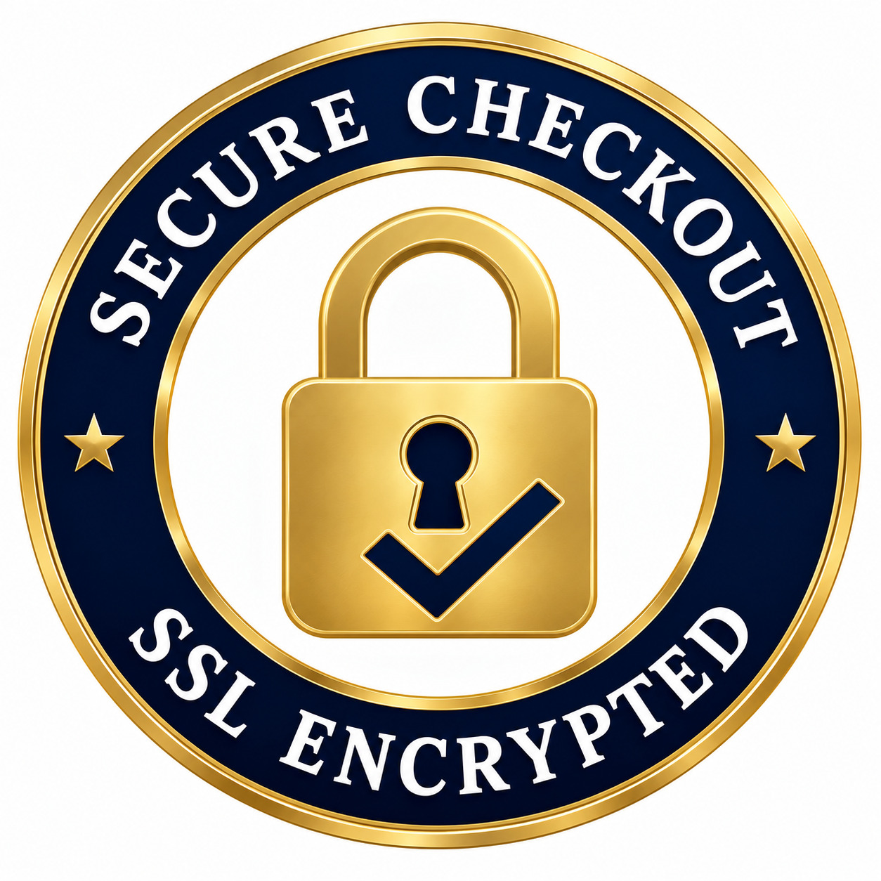 Secure checkout, SSL encrypted